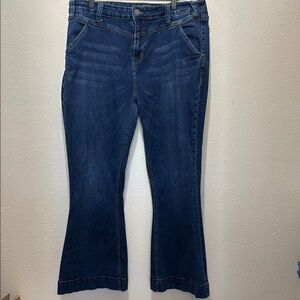 Rock & Roll High Rise Trouser, Size 36x30